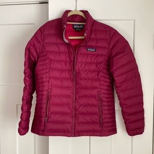 Patagonia Women’s Down Sweater Size Medium Raspberry Pink